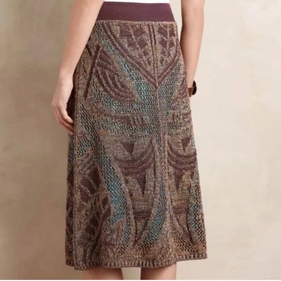 Cecilia Prado Anthroplogie Lumi Sweater Skirt Size Large - Picture 7 of 10
